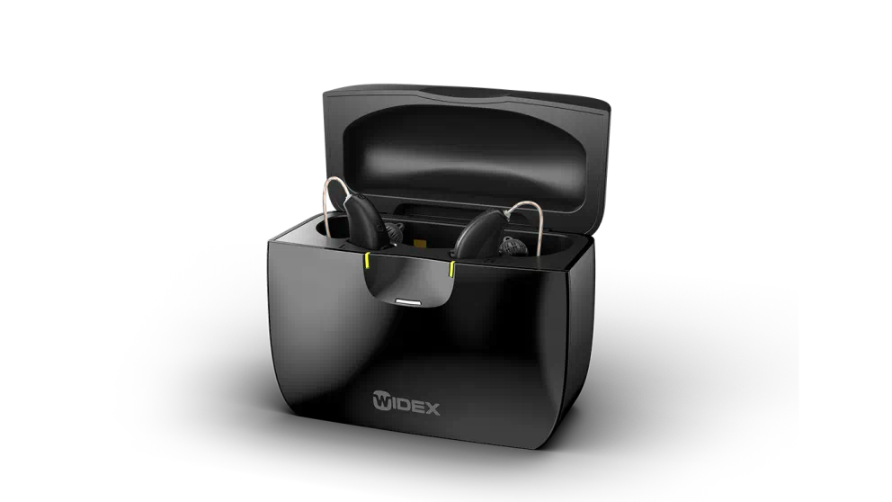 Widex Charge n Clean Charger for Moment sRIC R D – Atkins Hearing