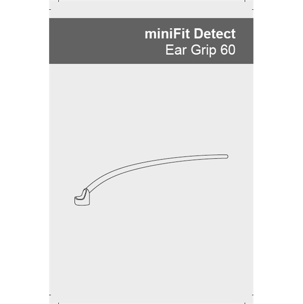 Oticon Ear Grip miniFit Detect receiver