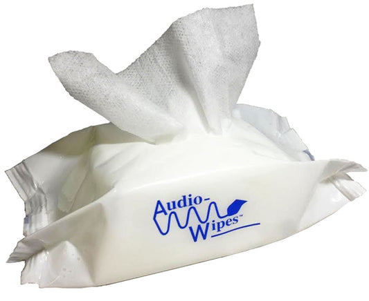 AudioWipes Pouch (30 wipes/pouch)