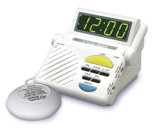 Sonic Boom Alarm Clock w/BedShaker Combo